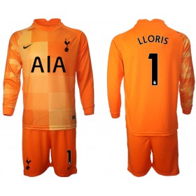 Koszulka Tottenham Hotspur Hugo Lloris 1 Bramkarska Dziecięcy Trzeci Koszulki Piłkarskie 2021-2022 Długi Rękaw